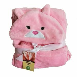 پتو کلاهدار کارترز مدل BE228 رنگ صورتی