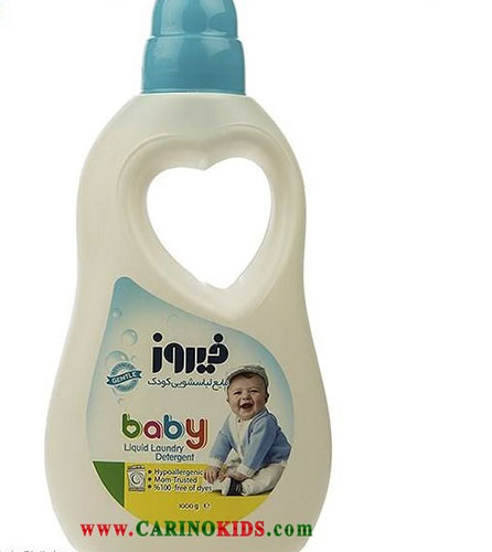 مایع لباسشویی آبی کودک 1 لیتری فیروز