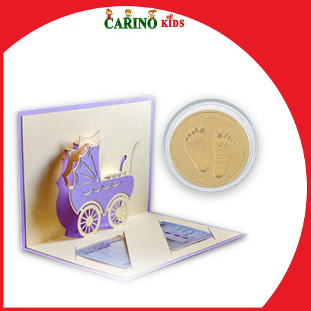 کارت هدیه و سکه برای کادو نوزاد